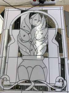 Vitrail miroir