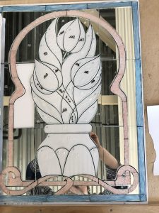 Vitrail miroir