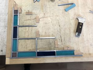 Vitrail rectangle