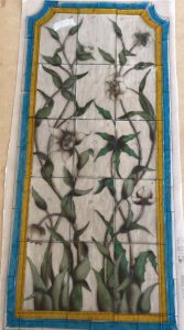 Vitrail art floral