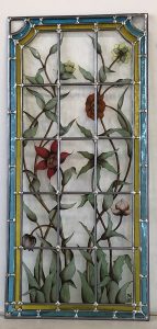 Vitrail art floral