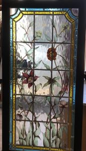 Vitrail art floral